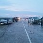 В результате ДТП на трассе Симферополь-Евпатория 7 человек пострадали, 2 погибли. Между погибших — ребёнок