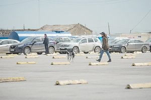 На керченской паромной переправе создали новую накопительную площадку на 300 мест