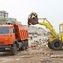 Министерство ЖКХ Крыма приступило к уборке свалок в Черноморском районе