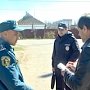 В Крыму продолжается работа по предупреждению палов сухой растительности