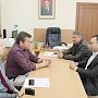В Крымском рескоме КПРФ прошла встреча с делегацией Левой партии Германии