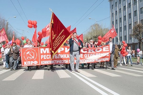 Красный первомай в Марий Эл