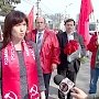 Рязанский телеканал показал репортаж о первомайском шествии и митинге КПРФ