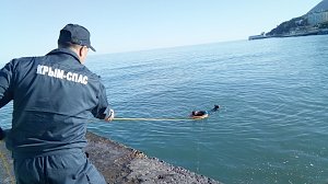 Крымские спасатели отработали способы спасения пострадавшего на воде