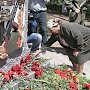 В Крыму братскую могилу советских воинов восстановили за счёт пожертвований депутатов Госсовета и местных жителей