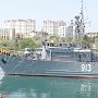 В Крым после долгого сирийского похода вернулся морской тральщик