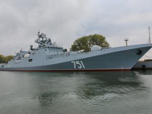 Новейший фрегат «Адмирал Эссен» Черноморского флота прибыл в акваторию Средиземного моря