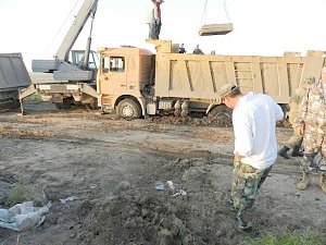 Нарушающая закон добыча песка в Ленинском районе уничтожает археологические объекты античного городища и некрополя Артезиан – Восточно-Крымский историко-культурный музей-заповедник