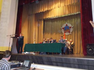Торжественное собрание в Феодосии посвященное 72-ой годовщине Победы советского народа в Великой Отечественной войне.