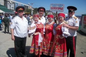 В Алуште прошёл фестиваль казачьей песни и пляски