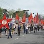 Севастопольские коммунисты праздничным шествием отметили День Победы