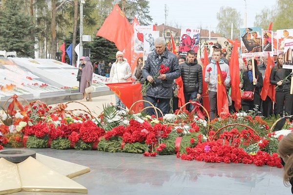 Костромские коммунисты приняли участие в городском митинге, посвященном памяти павших
