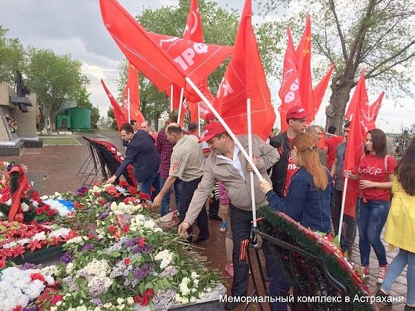 День Победы в районах Астраханской области