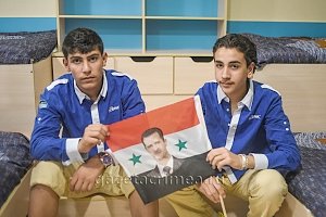 В «Артеке» отдыхают ребята из Сирии