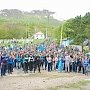 Около 2 тыс человек приняли участие в акции «Восхождение на Чатыр-Даг – 2017»