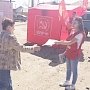 Тульские коммунисты продолжают проводить ударные агитационные пикеты