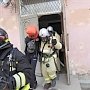 В Севастополе прошла тренировка по ликвидации условного пожара в здании школы-интерната