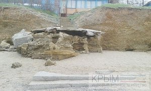 Минкурортов Крыма планирует получить в 2019 году средства из федерального бюджета на восстановление аварийных пляжей