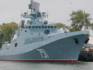 Новейший фрегат Черноморского флота «Адмирал Эссен» совершил деловой заход в порт Лимассол