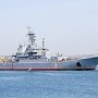 Большие десантные корабли Черноморского флота обстреляли условного противника