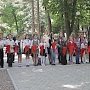 Республика Крым. В Симферополе прошла торжественная линейка в честь 95-летия пионерии