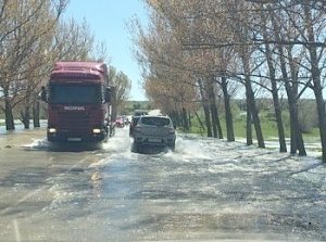 В Крыму снова переизбыток воды