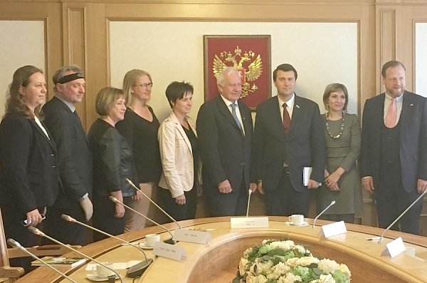 Олег Лебедев провёл встречу с депутатами Бундестага