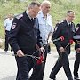 Севастопольские полицейские посетили 35-ю береговую батарею