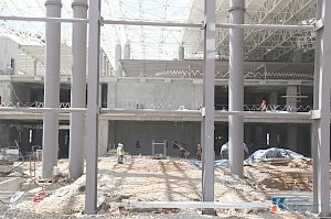 Строители нового аэропорта «Симферополь» приступили к отделочным работам и монтажу оборудования