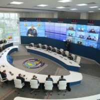 Глава МЧС России Владимир Пучков провел заседание постоянно действующей группы правительственной комиссии по предупреждению и ликвидации чрезвычайных ситуаций и обеспечению пожарной безопасности
