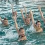 Более 100 спортсменок участвуют в турнире по синхронному плаванию «Евпатория OPEN»