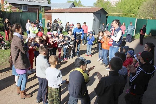 Республика Башкортостан. Коммунисты провели праздничные мероприятия ко Дню защиты детей