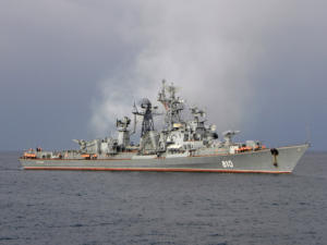 Сторожевой корабль Черноморского флота «Сметливый» вернулся в Севастополь из Средиземного моря