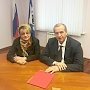 Ольга Алимова в гостях у "красного" губернатора