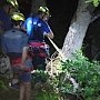 Спасатели Алушты оказали помощь двум туристам на горе Южная Демерджи