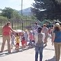 Крымские огнеборцы тушили условный пожар в детском саду