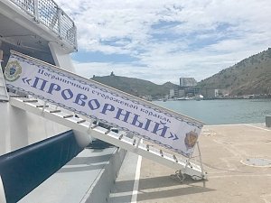 Крымские пограничники получили третий сторожевой корабль