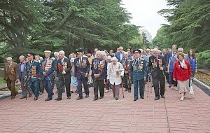 В Крыму почтили память погибших в годы Великой Отечественной войны