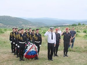 В селе Оборонное захоронили останки ещё 126 бойцов Великой Отечественной войны