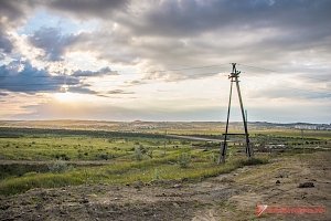 Недалеко от стройплощадки автоподходов к Керченскому мосту наблюдается изменение ландшафта