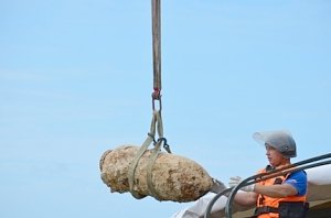 Севастопольские пиротехники продолжают обезвреживать 30 береговую батарею. Найдена 250-килограммовая авиабомба