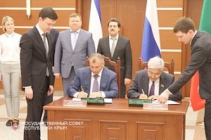 Крым и Татарстан будут сотрудничать в законотворчестве