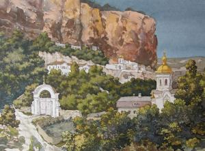 ﻿Крымские пейзажи и памятники архитектуры в картинах Виктора Даниленко представят в Бахчисарайском художественном музее