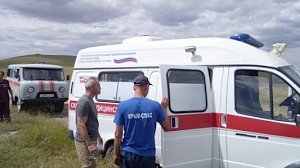 Спасатели оказали помощь женщине на горе Белая Скала в Белогорском районе