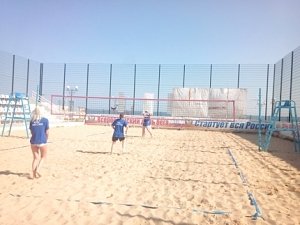 МЧС и спорт всегда рядом: в севастопольском спасательном ведомстве впервые прошёл турнир по женскому пляжному волейболу