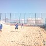 МЧС и спорт всегда рядом: в севастопольском спасательном ведомстве впервые прошёл турнир по женскому пляжному волейболу