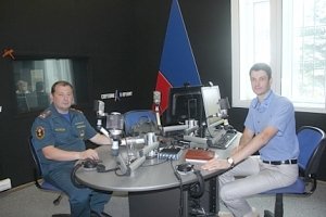 О 90-летии государственного пожарного надзора в эфире крымского радио