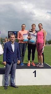 Комплект медалей завоевали крымские легкоатлеты на Кубке России