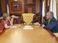 Сергей Аксёнов в ходе встречи с новым председателем ФНПК гарантировал полное взаимодействие между властью и профсоюзами