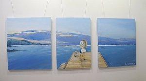 В евпаторийской галерее «the HARASHO» открылась выставка «Художник и море»